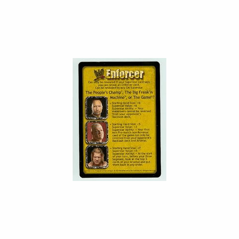 Raw Deal Vengeance Enforcer Card