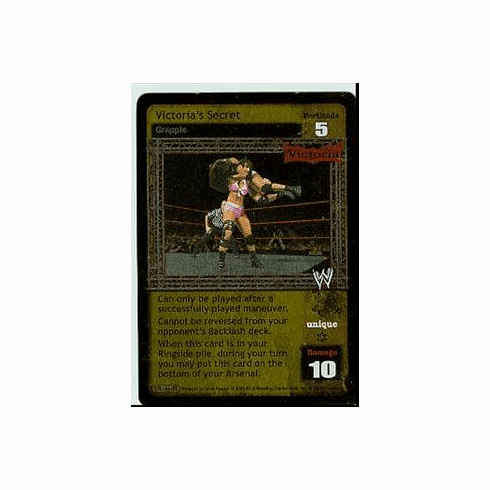 Raw Deal Victoria's Secret FOIL Card