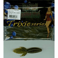 Reaction Innovations Smallie Beaver Watermelon / Green Pumpkin Laminate