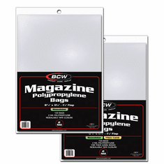 RESEALABLE MAGAZINE BAG - 8 3/4 X 11