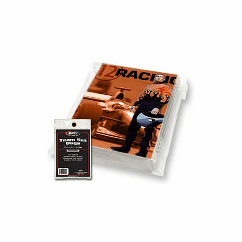 RESEALABLE TEAM SET BAGS - 3 3/8 X 4