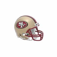 San Francisco 49ers Riddell Mini Football Helmet