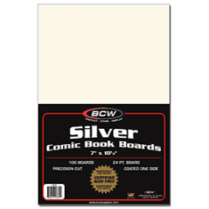 SILVER BACKING BOARD - 7 X 10 1/2