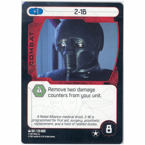Star Wars Pocketmodel 2 -1B Card