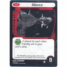 Star Wars Pocketmodel Alliance Card