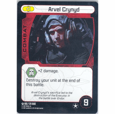 Star Wars Pocketmodel Arvel Crynyd Card