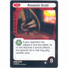 Star Wars Pocketmodel Assassin Droid Card