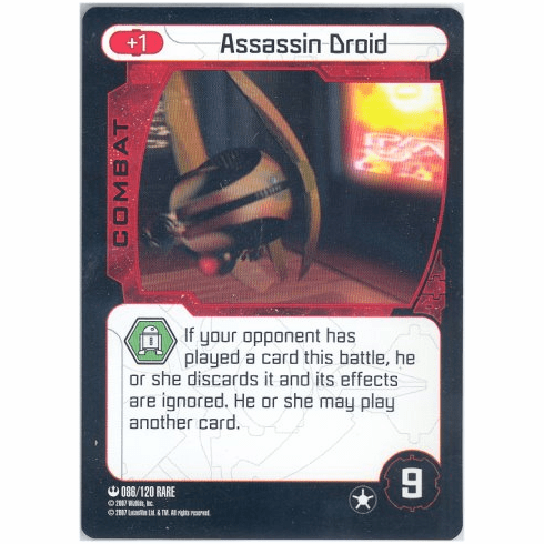Star Wars Pocketmodel Assassin Droid Card