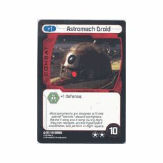 Star Wars Pocketmodel Astromech Droid Card