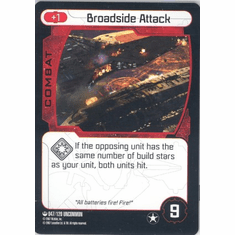 Star Wars Pocketmodel Broadside Attack Card