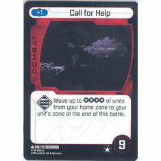 Star Wars Pocketmodel Call For Help Card