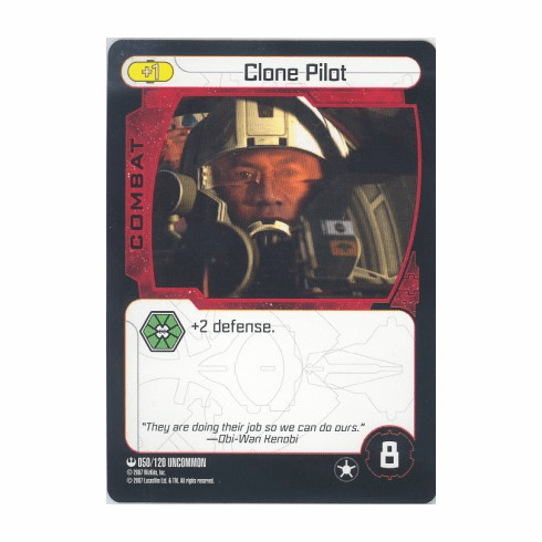 Star Wars Pocketmodel Clone Pilot Card