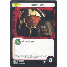 Star Wars Pocketmodel Clone Pilot Card