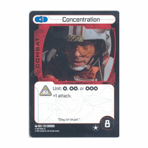 Star Wars Pocketmodel Concentration Card