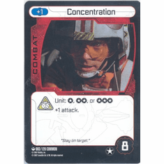 Star Wars Pocketmodel Concentration Card