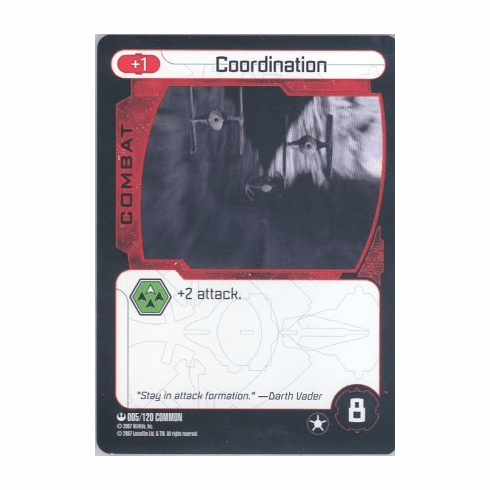 Star Wars Pocketmodel Coordination Card