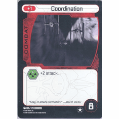 Star Wars Pocketmodel Coordination Card