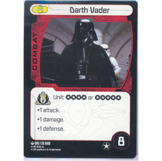 Star Wars Pocketmodel Darth Vader Card