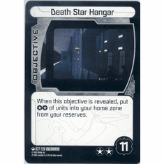 Star Wars Pocketmodel Death Star Hanger Card