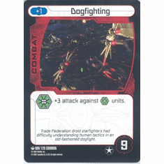 Star Wars Pocketmodel Dogfighting Card