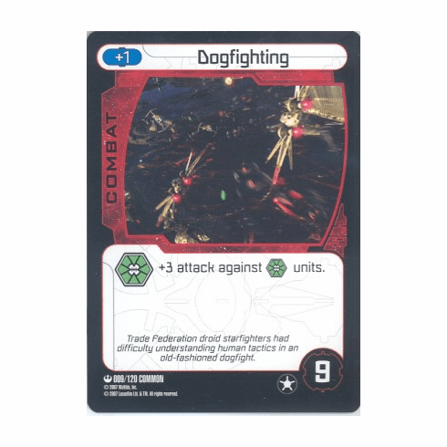 Star Wars Pocketmodel Dogfighting Card
