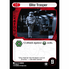 Star Wars Pocketmodel Elite Trooper Card