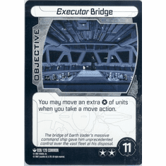 Star Wars Pocketmodel Executor Bridge Card
