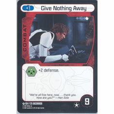 Star Wars Pocketmodel Give Nothing Away Card