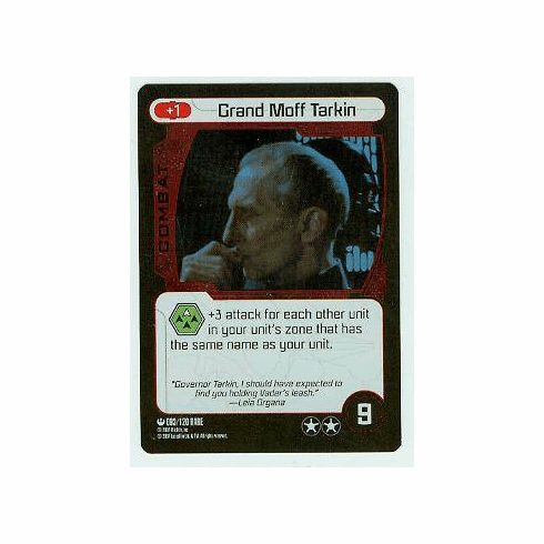 Star Wars Pocketmodel Grand Moff Tarkin Alternate Foil Card