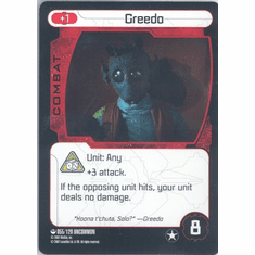 Star Wars Pocketmodel Greedo Card