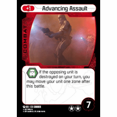 Star Wars Pocketmodel Ground Assault Advancing Assault Card
