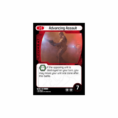 Star Wars Pocketmodel Ground Assault Advancing Assault Card