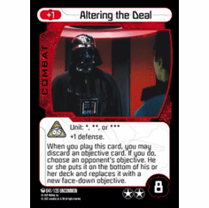 Star Wars Pocketmodel Ground Assault Altering the Deal Card