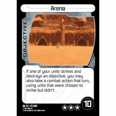 Star Wars Pocketmodel Ground Assault Arena Card