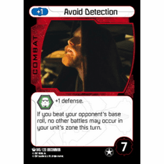 Star Wars Pocketmodel Ground Assault Avoid Detection Card