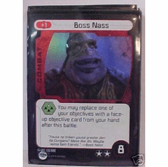 Star Wars Pocketmodel Ground Assault Boss Nass Promo Foil Card