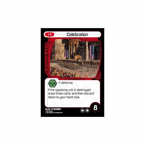 Star Wars Pocketmodel Ground Assault Celebration Card