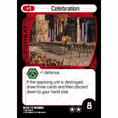 Star Wars Pocketmodel Ground Assault Celebration Card