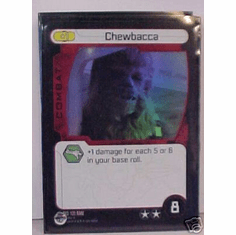 Star Wars Pocketmodel Ground Assault Chewbacca Promo Foil Card