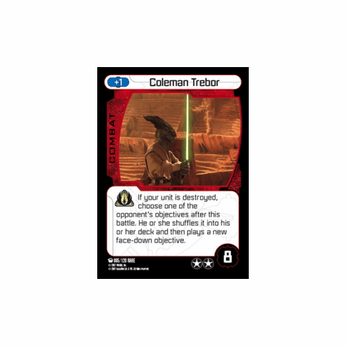 Star Wars Pocketmodel Ground Assault Coleman Trebor Card