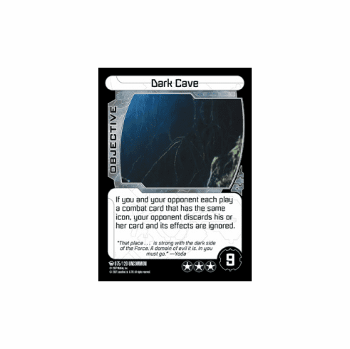 Star Wars Pocketmodel Ground Assault Dark Cave Card
