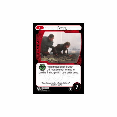Star Wars Pocketmodel Ground Assault Decoy Card