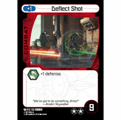 Star Wars Pocketmodel Ground Assault Deflect Shot Card