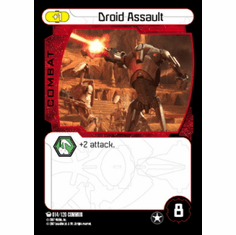 Star Wars Pocketmodel Ground Assault Droid Assault Card