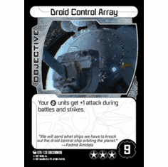 Star Wars Pocketmodel Ground Assault Droid Control Array Card