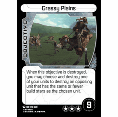 Star Wars Pocketmodel Ground Assault Grassy Plains Card