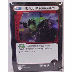 Star Wars Pocketmodel Ground Assault IG-100 MagnaGuard Promo Foil Card