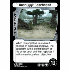 Star Wars Pocketmodel Ground Assault Kashyyyk Beachhead Card