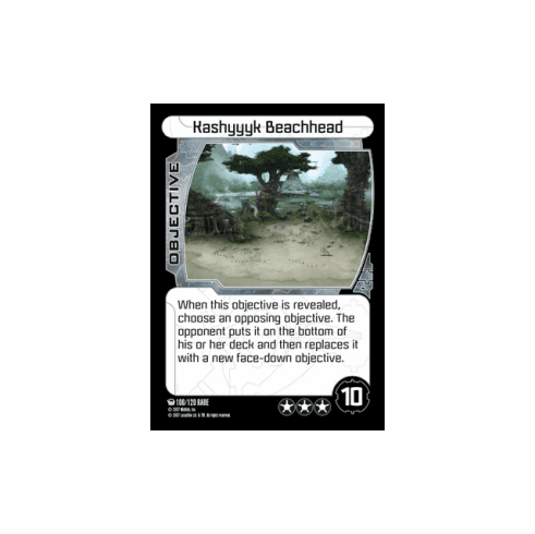 Star Wars Pocketmodel Ground Assault Kashyyyk Beachhead Card