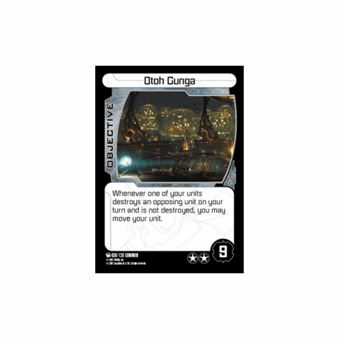 Star Wars Pocketmodel Ground Assault Otoh Gunga Card